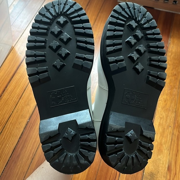 Dr. Martens White 2976 Quad Chelsea Platform Boot Size W9 - Picture 11 of 13